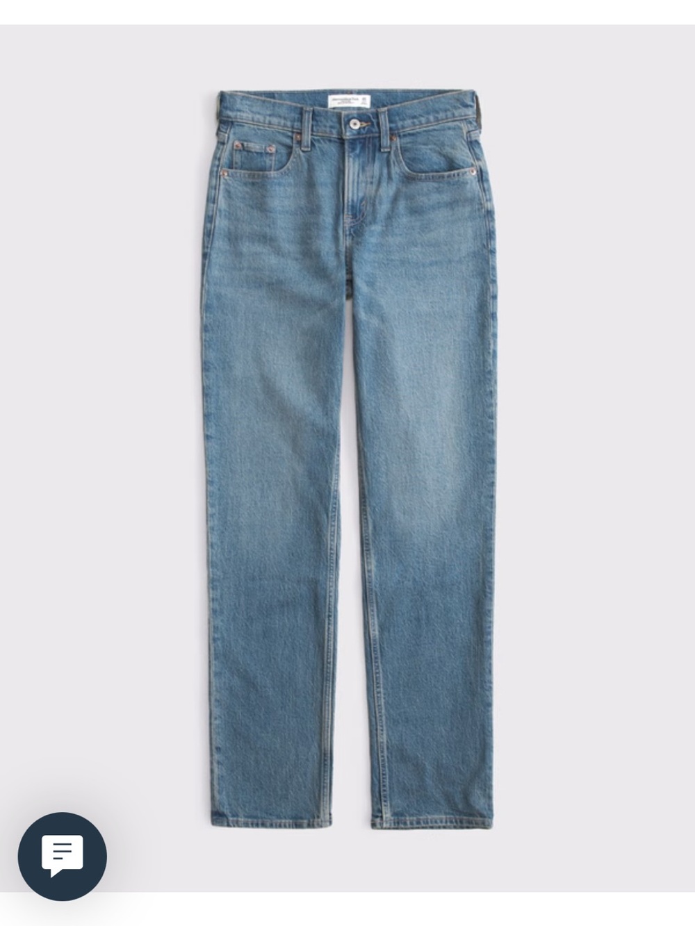 Abercrombie 90s straight midrise jeans